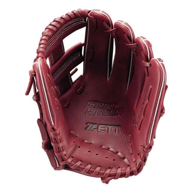 ゼット 野球 一般軟式 右投げ 軟式グローブ オールラウンド用 サイズ4 ZETT BASEBALL ソフトステア M号対応 一般 大人 高校生 中学生 右投 右投用 グラブ 天然皮革製 レザー 軟式野球 ブランド ベースボール 野球用品/BRG352620