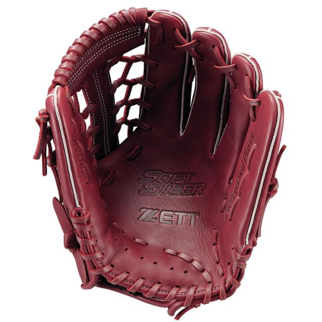 ゼット 野球 一般軟式 右投げ 軟式グローブ オールラウンド用 サイズ5 ZETT BASEBALL ソフトステア M号対応 一般 大人 高校生 中学生 右投 右投用 グラブ 天然皮革製 レザー 軟式野球 ブランド ベースボール 野球用品/BRG352630_3