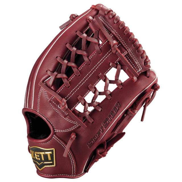 ゼット 野球 一般軟式 右投げ 軟式グローブ オールラウンド用 サイズ5 ZETT BASEBALL ソフトステア M号対応 一般 大人 高校生 中学生 右投 右投用 グラブ 天然皮革製 レザー 軟式野球 ブランド ベースボール 野球用品/BRG352630_4