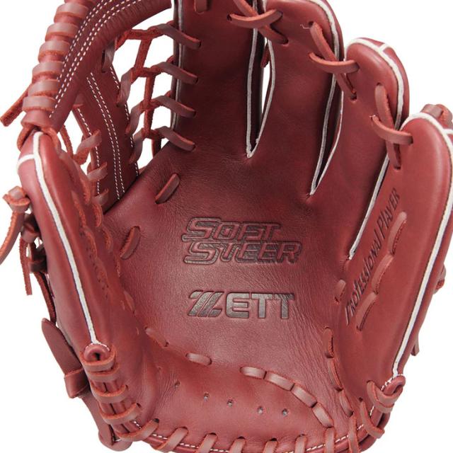 ゼット 野球 一般軟式 右投げ 軟式グローブ オールラウンド用 サイズ5 ZETT BASEBALL ソフトステア M号対応 一般 大人 高校生 中学生 右投 右投用 グラブ 天然皮革製 レザー 軟式野球 ブランド ベースボール 野球用品/BRG352630_5