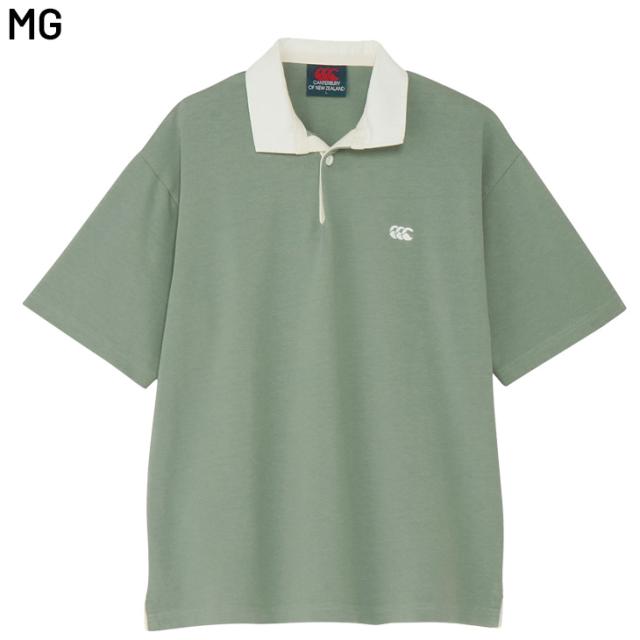 カンタベリー ラガーシャツ 半袖 メンズ レディース canterbury ニュージーランドタイプ ラグビージャージ 無地 ボーダー柄 ユニセックス ポロシャツ ラグビー ラガースタイル 男女兼用 大きいサイズ 服 半そで トップス ブランド アパレル/RSU32628_6