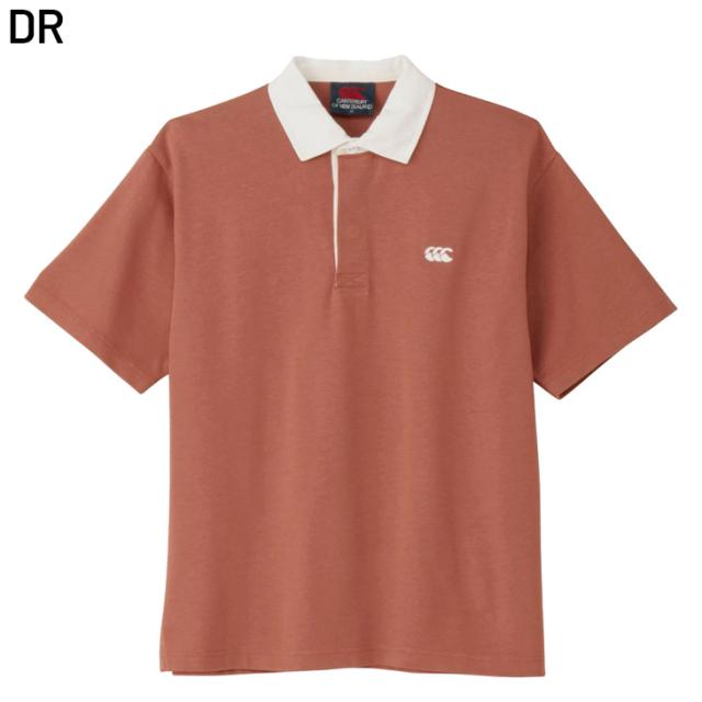 カンタベリー ラガーシャツ 半袖 メンズ レディース canterbury イングランドタイプ ラグビージャージ 無地 ボーダー柄 ユニセックス ポロシャツ ラグビー ラガースタイル 男女兼用 大きいサイズ 服 半そで トップス ブランド アパレル/RSU32629_3