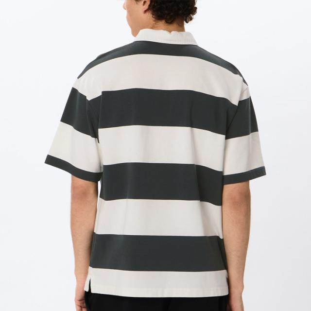 カンタベリー ラガーシャツ 半袖 メンズ レディース canterbury イングランドタイプ ラグビージャージ 無地 ボーダー柄 ユニセックス ポロシャツ ラグビー ラガースタイル 男女兼用 大きいサイズ 服 半そで トップス ブランド アパレル/RSU32629_9