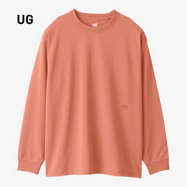 ヘリーハンセン 長袖 Tシャツ レディース HELLYHANSEN ワンポイントティー 吸汗速乾 抗菌防臭 UVカット 薄手 無地 女性用 ロンT アウトドアウェア ウエア トレッキング キャンプ 長袖シャツ レディースウエア 服 春夏 ブランド アパレル/HOE32269UW【母の日】_3