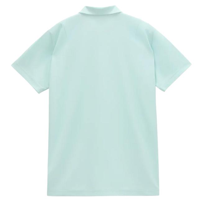 ルコック 半袖シャツ メンズ ゴルフウェア le coq sportif GOLF ジップ襟 ロゴプリント ゴルフシャツ 吸汗速乾 UV(UPF50+) ストレッチ 遮熱 クーリング機能 トップス 男性 紳士用 春夏 服 メンズウェア ブランド アパレル/LG6SHS81M_4