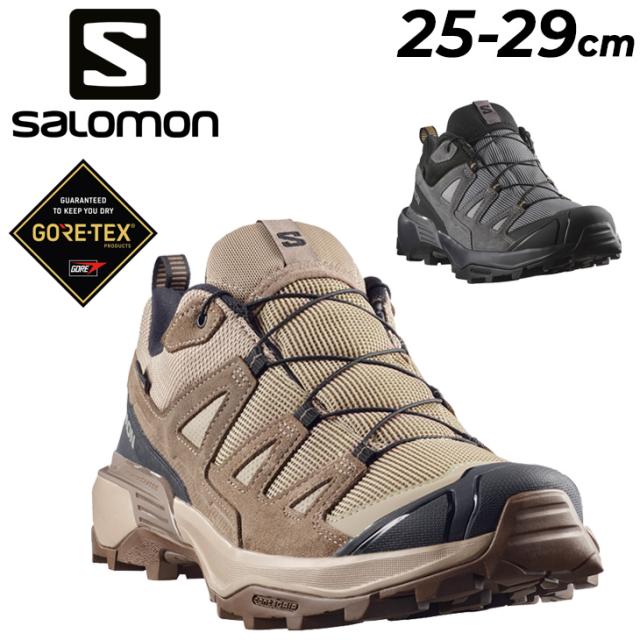 サロモン 山歩きシューズ メンズ SALOMON X ULTRA 360 LEATHER GORE-TEX なめし革当てはめる 雨合羽シューズ 全地勢相応う 置き目はね除ける ゴアテックス 靴 山登り 登山 トレッキング 長距離 山歩き 成人男性用 途轍も無い大きさ アウトドア ブランド名 スニーカー くつ/XU360LTRGX