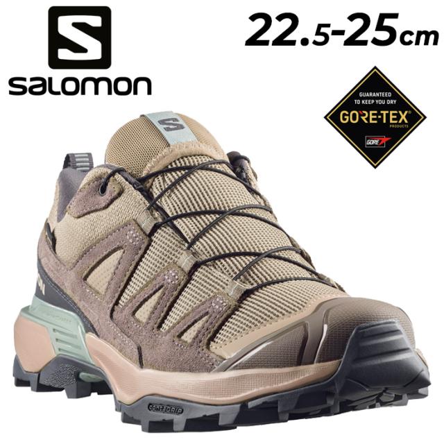 サロモン 山歩きシューズ レディース SALOMON X ULTRA 360 LEATHER GORE-TEX なめし革当てはめる 御上さん 雨合羽シューズ 全地勢相応う 置き目はね除ける ゴアテックス 靴 山登り 登山 トレッキング 長距離 山歩き アウトドア ブランド名 スニーカー くつ/XU360LTRGXW