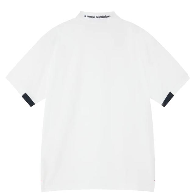 ルコック 半袖 モックネックシャツ メンズ ゴルフウェア le coq sportif GOLF マーキングデザイン 半袖シャツ ゴルフシャツ 吸汗速乾 UV(UPF50+) 遮熱 モックシャツ トップス 男性 紳士用 春夏 服 メンズウェア ブランド アパレル/LG6SHS51M_4