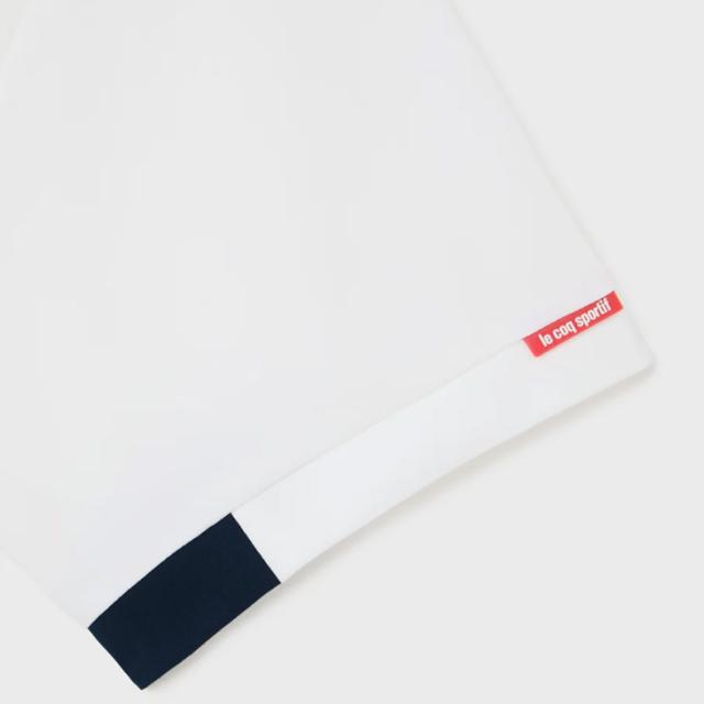ルコック 半袖 モックネックシャツ メンズ ゴルフウェア le coq sportif GOLF マーキングデザイン 半袖シャツ ゴルフシャツ 吸汗速乾 UV(UPF50+) 遮熱 モックシャツ トップス 男性 紳士用 春夏 服 メンズウェア ブランド アパレル/LG6SHS51M_5