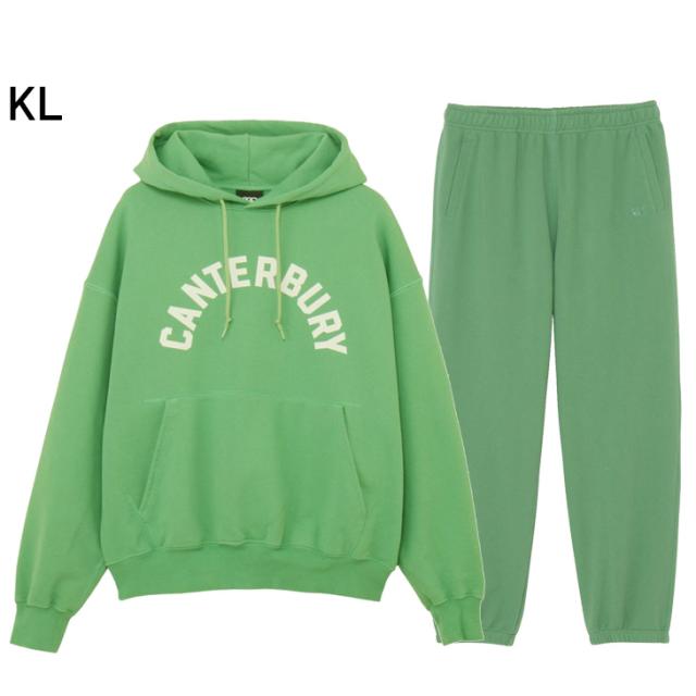 カンタベリー スウェット プルオーバーパーカー 上下 メンズ レディース canterbury 長袖フーディー ロングパンツ セットアップ 裏毛 スエット 上下組 ラグビー ラガー  ウェア 大きいサイズ スポーツ ブランド 春夏 アパレル/RSU42606-RSU12607_1