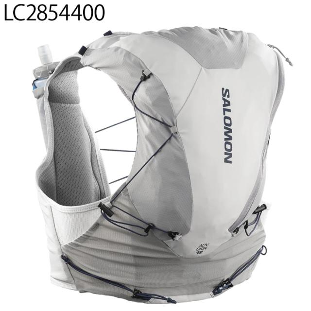 サロモン ランニングベスト フラスク付 SALOMON ADV SKIN 12 メンズ