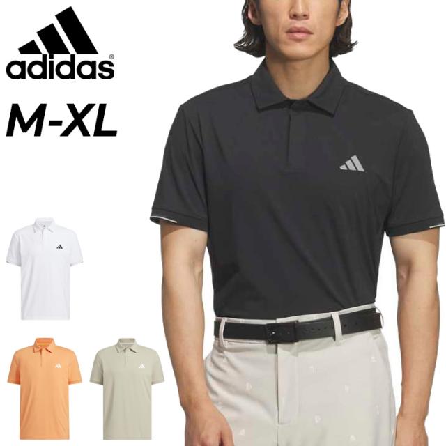 アディダスゴルフ ポロシャツ 半袖 メンズ ゴルフウェア adidas golf 接触冷感 ユニバーサル ベンチレーション 半袖シャツ UPF50+ ストレッチ 半袖ポロ ゴルフポロ 半そで トップス ゴルフポロシャツ ゴルフシャツ 男性 紳士用 ブランド ADIDAS GOLF アパレル/BZ500