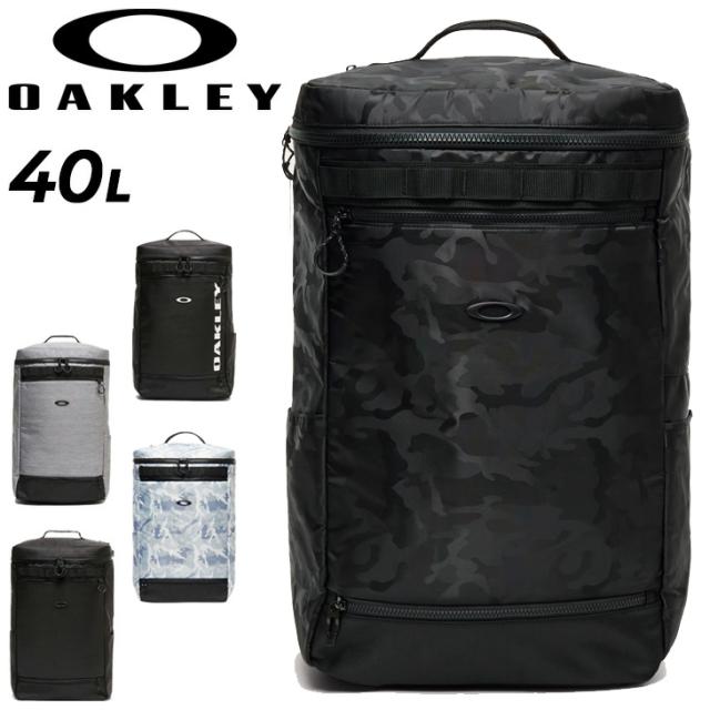 オークリー リュック 40L バッグ OAKLEY ENHANCE LT BOXPACK XL 8.0 FW バックパック ユニセックス 大容量 スクエア型 デイパック 鞄 ブランド スポーツバッグ 機能性 スポーティ  通勤 通学 かばん 男女兼用 無地 カモフラ柄/FOS901841【ギフト不可】