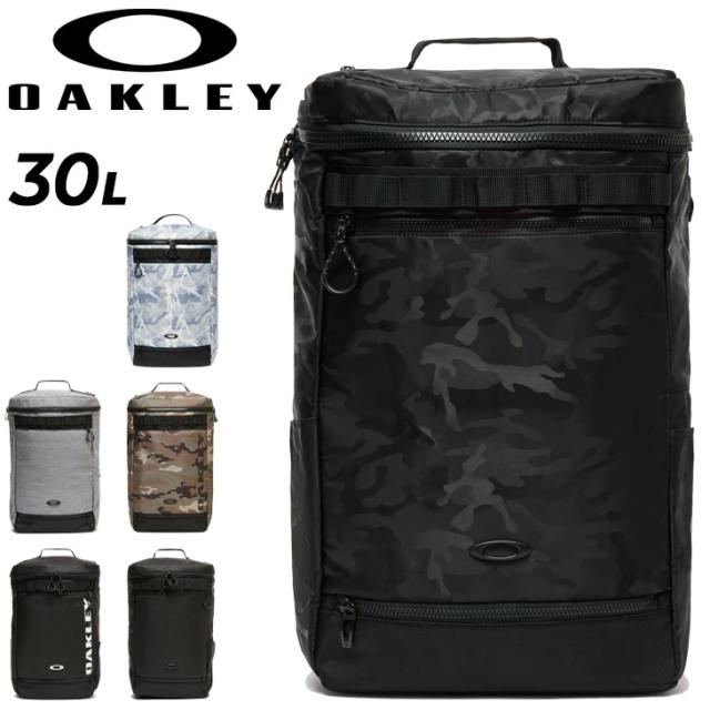 オークリー リュック 30L バッグ 男女兼用 OAKLEY ENHANCE LT BOXPACK L 8.0 FW バックパック ユニセックス スクエア型 デイパック ブランド スポーツバッグ 機能性 鞄 ジムトレ スポーティ  通勤 通学 無地 カモフラ柄 かばん/FOS901842【ギフト不可】