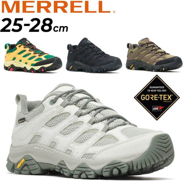 メレル 雨合羽 アウトドアシューズ メンズ スニーカー MERRELL モアブ 3 シンセティック ゴアテックス/置き目はね除ける 靴 成人男性 山歩き 難民キャンプ ブランド名 MOAB 3 SYNTHETIC GORE-TEX くつ/MOAB3SY-GT