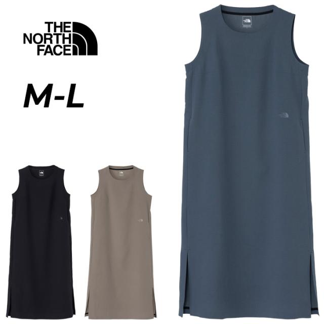 ザ・ノース・フェイス ノースリーブワンピース レディース THE NORTH FACE トランクルワンピース 遮熱 UVカット 通気 抗菌防臭 春夏 ロング丈 裾スリット ドレス ワンピ 女性 トラベル 旅行  ウエア アウトドア ブランド アパレル/NTW12660