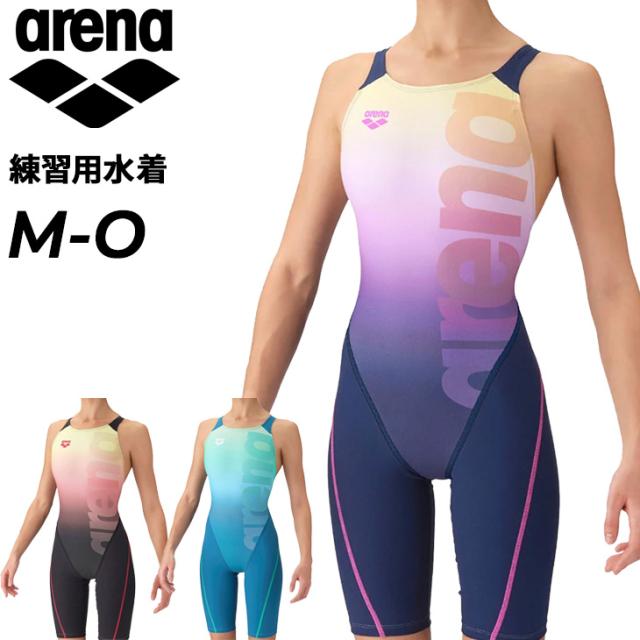 アリーナ レディース 水泳 練習用 水着 arena タフスーツ トレーニングワンピーススパッツ オープンバック ハーフレッグ パッドなし 前裏付き トレーニング水着 ワンピース水着 女性 女子 競泳 ブランド スイムウェア 耐塩素 みずぎ/AS6FWM11L【返品不可】