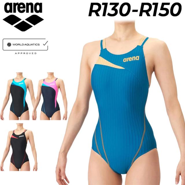 アリーナ WA承認 ジュニア 女子 競泳水着 R130 R140 R150 公式大会可 arena アクアレーシング ワンピース 胸パッドなし 初級スイマー 子ども キッズ 女の子 女児 レース用 ワンピース水着 スイムウェア 競技水着 ブランド AQUA RACING/AS6SRC57G【返品不可】