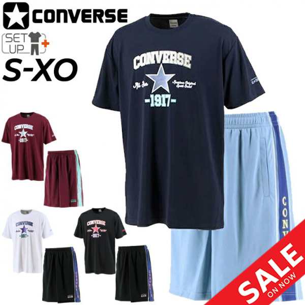 半袖Tシャツ ハーフパンツ 上下 メンズ コンバース CONVERSE