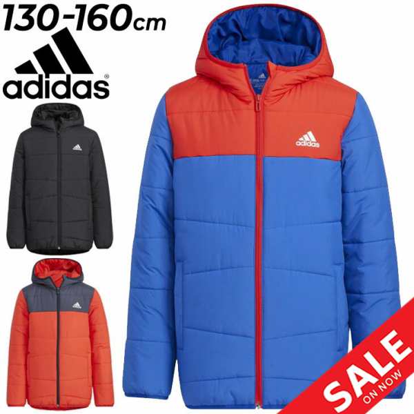 adidas アディダス 長袖 フード付き上着 160cm 男の子 - ジャケット