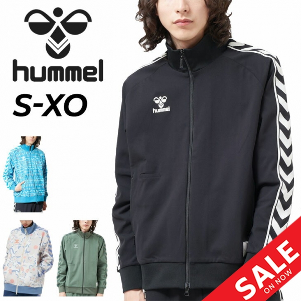 ヒュンメル ジャージ ジャケット メンズ ユニセックス hummel PLAY トラックジャケット トレーニング スポーツウエア ジャージー スタンドジャケット メンズウェア  上着 スポカジ ブランド アパレル/HAT2121