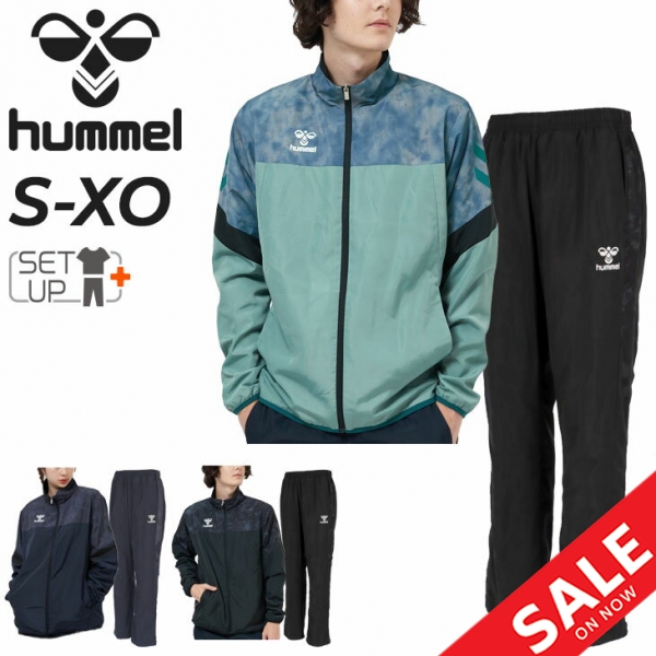 ウィンドブレーカー　hummel　Ｌ ヒュンメル ウィンドブレーカー メンズ 上下 hummel 裏