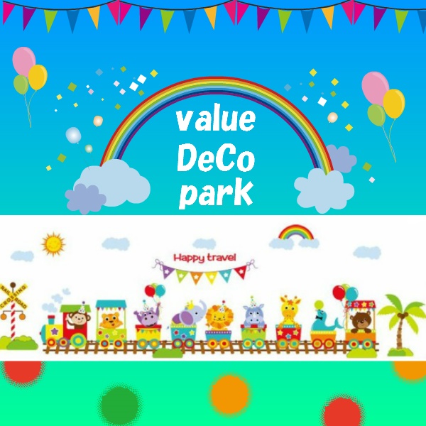 ウォールステッカー 動物 子供部屋 アニマル ステッカー 電車 ゾウ ぞう きりん かわいい 女の子 壁材 床材 熊 男の子 猿 線路 旗 ヤシのの通販はau Pay マーケット Value Deco Park