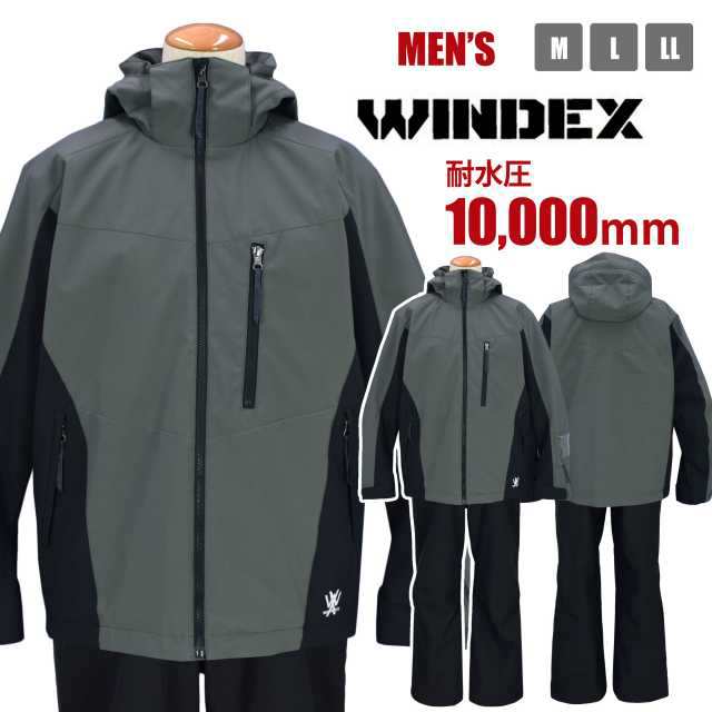 NEW特価】 ヤフオク! - スキーウェア 男性 WINDEX 耐水圧10000mm 中綿