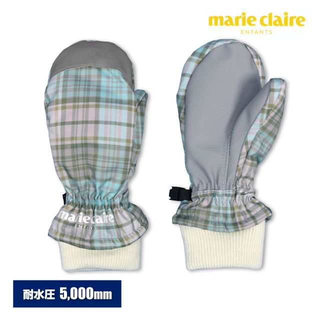 スノーミトン キッズ ベビー 男 女 兼用 marie claire 耐水圧5000mm 裏