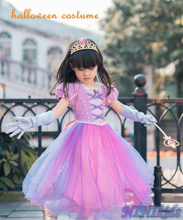 ソフィア ドレス 子供 ハロウィン衣装 コスプレ 衣装 ドレス 女の子 お姫様 パーティー イベント 150cmまでの通販はau Pay マーケット Ninikids