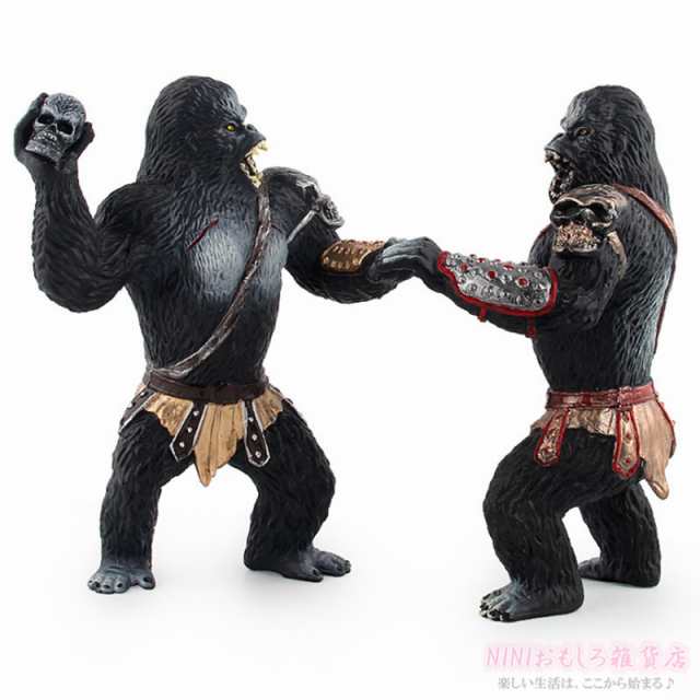 2点セット 動物フィギュア チンパンジー 子供おもちゃ 巨獣 装飾品 知育 置物 プレゼント 男の子 誕生日 知育玩具 の通販はau Pay マーケット Ninikids