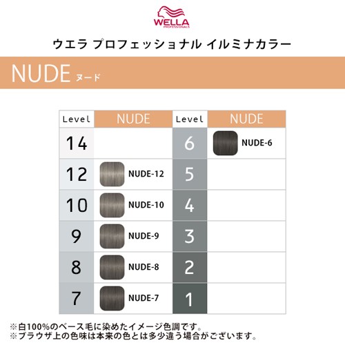 ウエラ プロフェッショナル イルミナ カラー 1剤 Nude ヌード 80g カラー剤 ヘアケア サロン専売 美容室専売 美容院 美容師 おすすめの通販はau Pay マーケット 髪屋