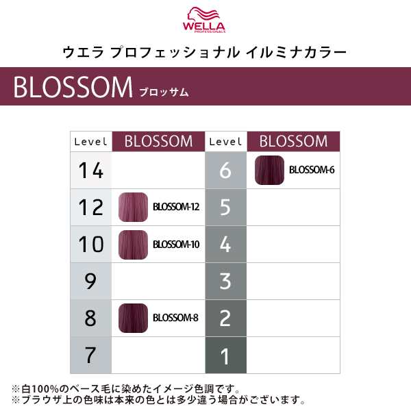 安心の定価販売ウエラ イルミナルカラーブロッサム８ カラーリング剤