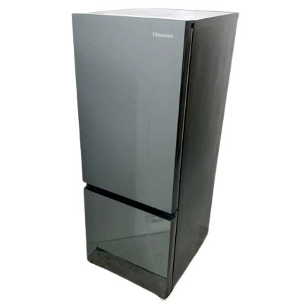 C9244YO 値下げ！【未使用品】冷凍冷蔵庫 162L 右開き 2ドア Hisense HR-G16AM 23年製 ミラー 自動霜取り