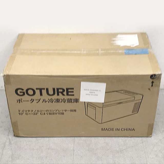 D0236YO 【未使用品】 車載冷蔵庫 18L アルミ庫内 -22℃〜+10℃調整 Goture GT-PRF18 アウトドア キャンプ