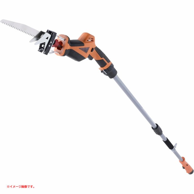 D2212YO ◆0210_6凹【アウトレット品】充電式 ガーデンポールソー 高枝切り 山善 LPS-1025OR  ヘッジトリマー チェーンソー未使用 工具の通販は