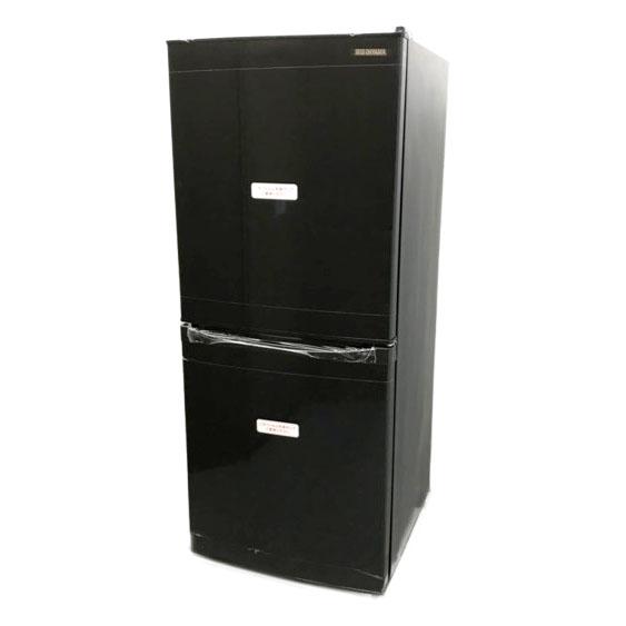 D8835YO ■1014【未使用・B品】冷凍冷蔵庫 142L 右開き 2ドア アイリスオーヤマ IRSD-14A-B 25年製 幅50cm 静音設計