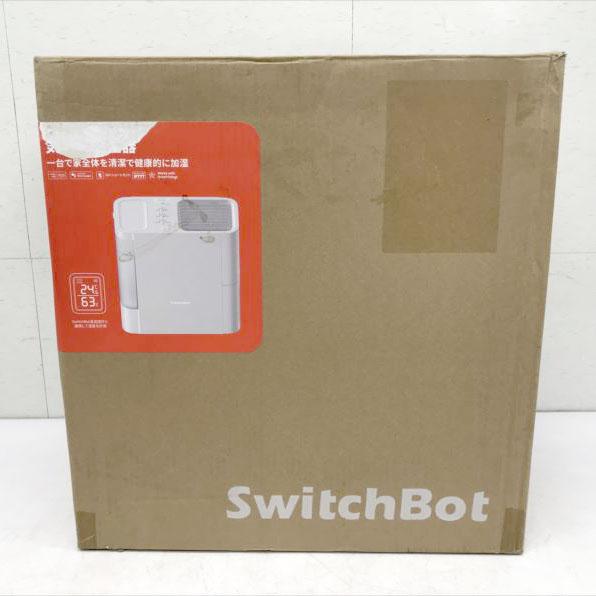 D9867YO ◆1220_2凹【アウトレット品】気化式 加湿器 4.5L 21畳対応 スイッチボット W3902300  除菌 抗菌 防カビ未使用 家電 空調