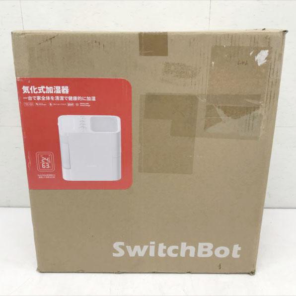 D9868YO ◆1220_2凹【アウトレット・B品】気化式 加湿器 4.5L 21畳対応 スイッチボット W3902300  除菌 抗菌 防カビ未使用 家電 空調