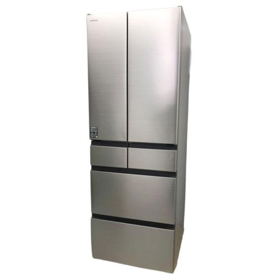 E0218YO ■1126【美品】冷凍冷蔵庫 540L フレンチドア 6ドア 日立 R-HW54V(N) 25年製