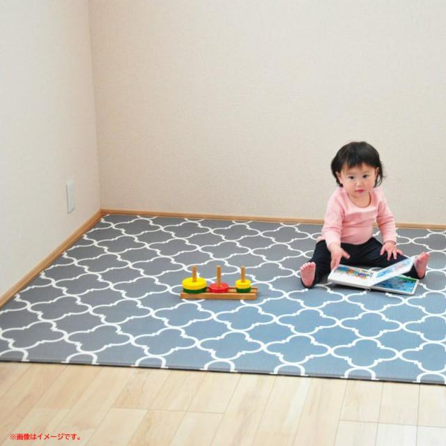 E0546YO ◆0420_10凹【展示品】プレイマット リトルプリンセス ルネッサンス Lサイズ リバーシブル 防炎適合品 遊具ベビー用品