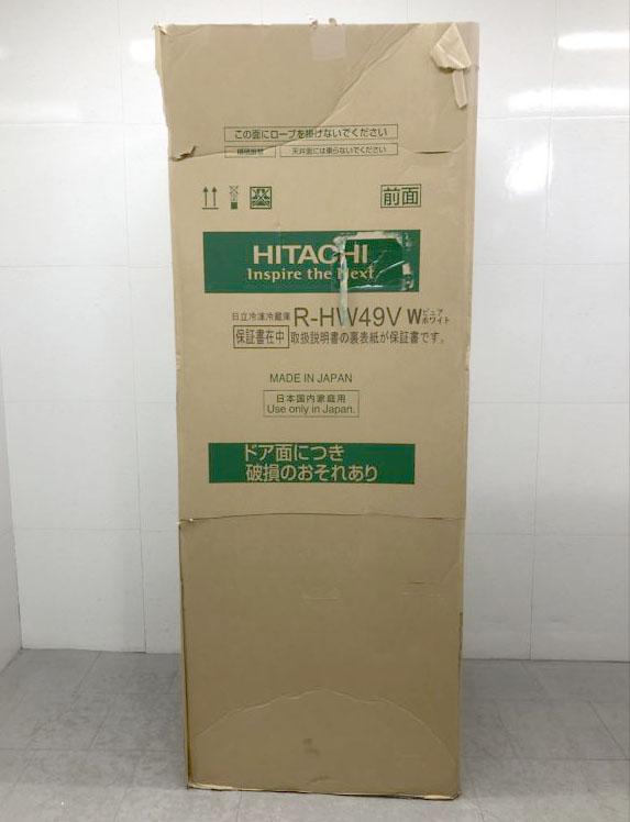 E1942YO □0119【未使用品】冷凍冷蔵庫 485L フレンチドア 6ドア 日立 