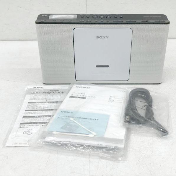 ZS-E80 CDラジオ ソニー FM⁄AM⁄ワイドFM対応 : 語学学習用機能搭載