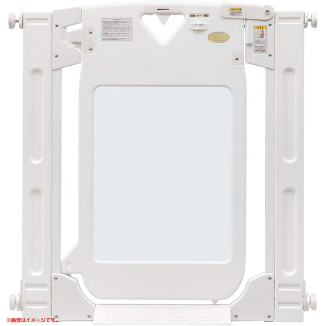E2466YO ◆0420_5凹【アウトレット品】ベビーゲート/ペットゲート 日本育児 5014000001 スマートゲイト プレミアムクリア未使用