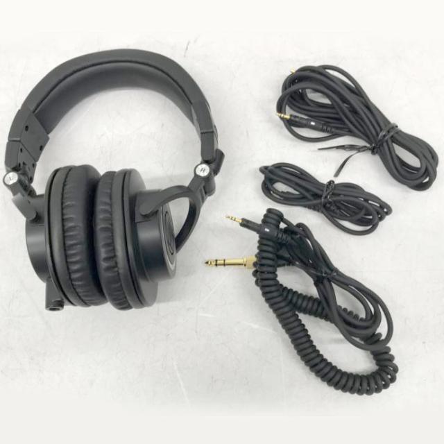 E2677YO ◆0430_4凹【美品】プロフェッショナル モニターヘッドホン オーディオテクニカ ATH-M50x 有線 PA機器AV機器