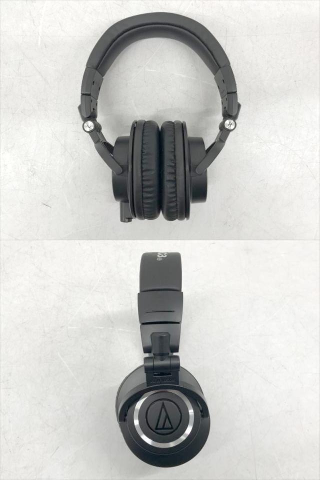 E2677YO ◆0430_4凹【美品】プロフェッショナル モニターヘッドホン オーディオテクニカ ATH-M50x 有線 PA機器AV機器_3