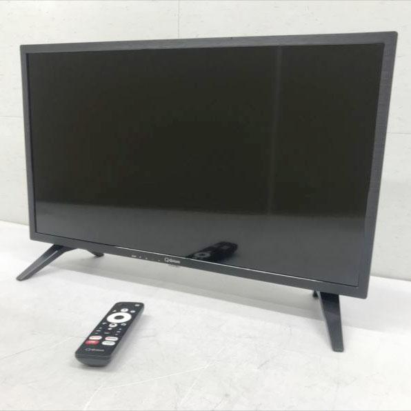 E2788YO ■0224【美品】液晶テレビ チューナーレス 24インチ Qriom QRH-24TL2K 24年製 ハイビジョン