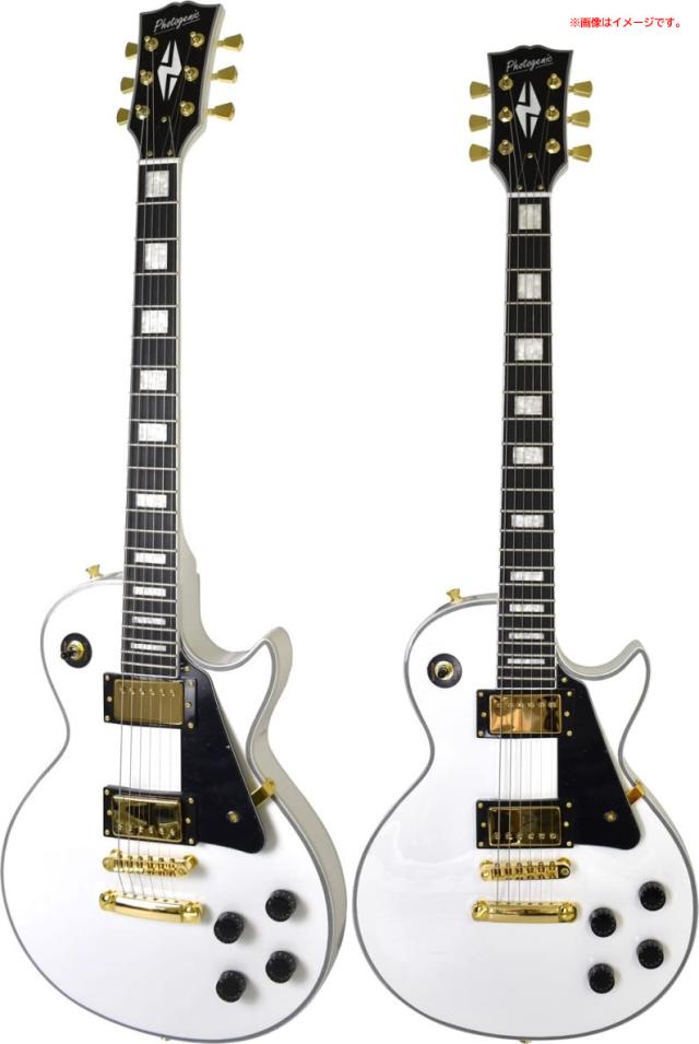 E2902YO ◆0430_4凹【アウトレット品】エレキギター 初心者入門 フォトジェニック LP-300Cライトセット カスタムタイプ未使用 弦楽器_2