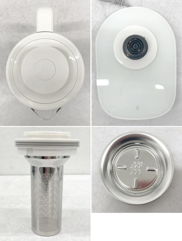 E3436YO ◆0430_3凹【美品】エンフィニジー ヨーロピアンティーケトル 1.7L ツヴィリング 53103-800 電気ケトル家電_4