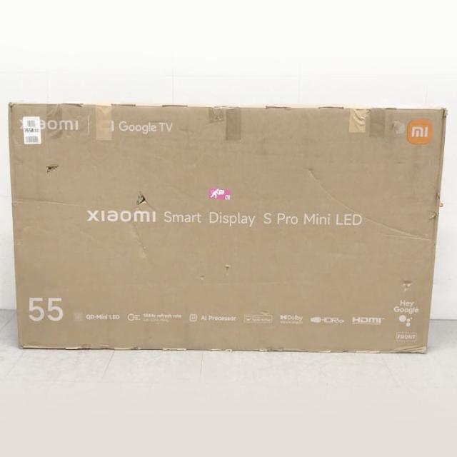E3565YO ■0320【訳あり・未使用品】チューナーレス テレビ 55インチ 4K xiaomi ELA6306JP 25年製 144Hz 液晶_2